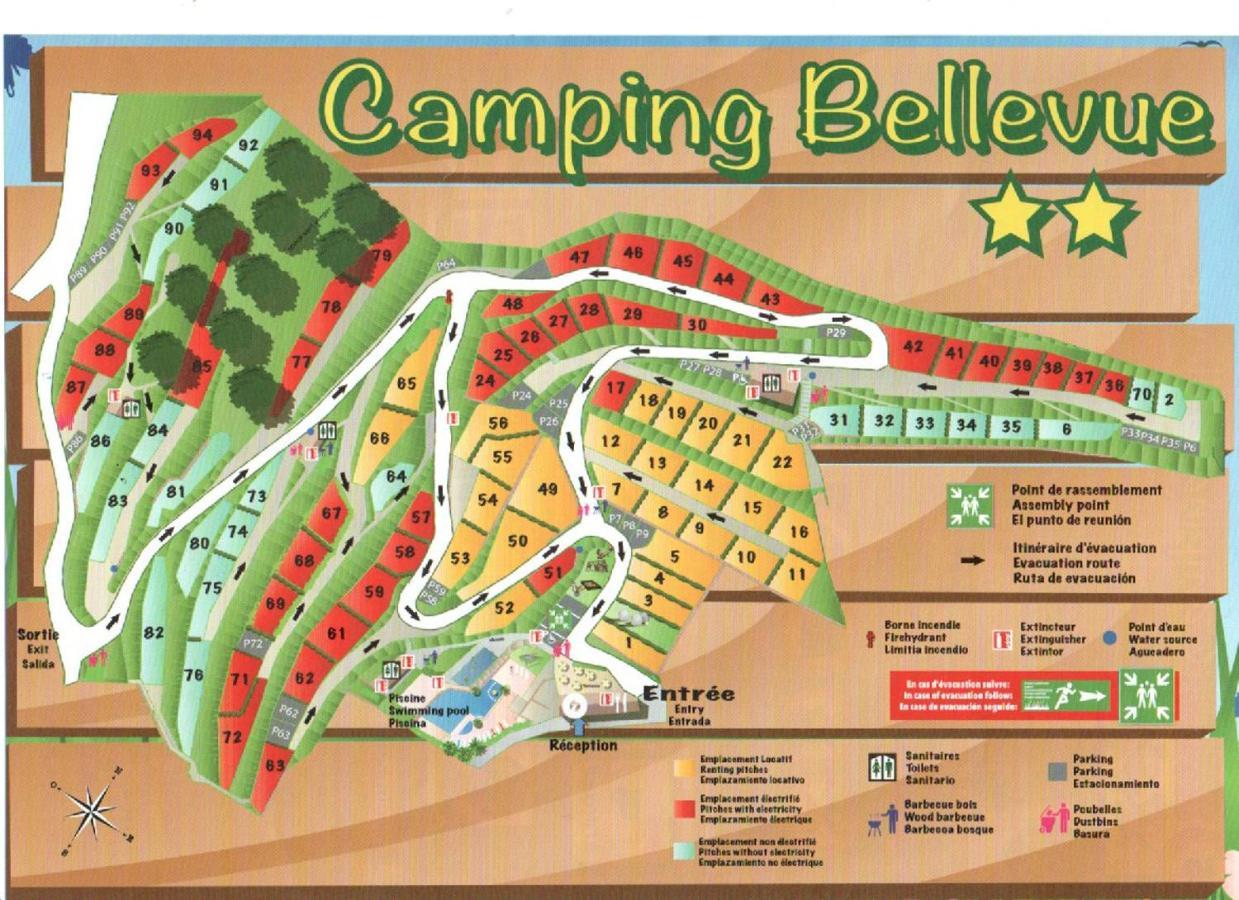 Camping Bellevue Ria ภายนอก รูปภาพ